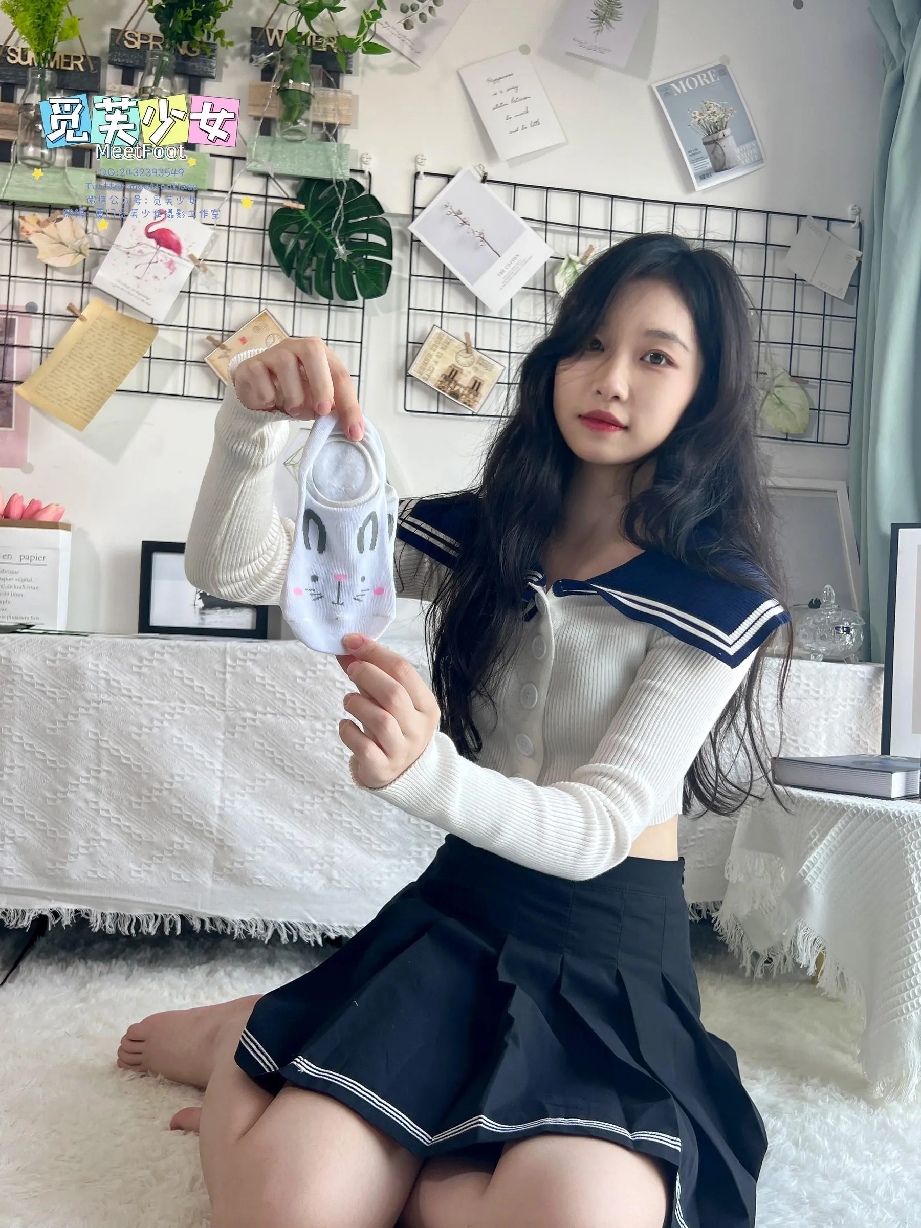 [觅芙少女]NO.018 JK短裙美少女-1 [105P]插图5